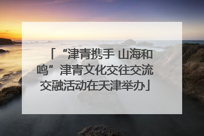 “津青携手 山海和鸣”津青文化交往交流交融活动在天津举办
