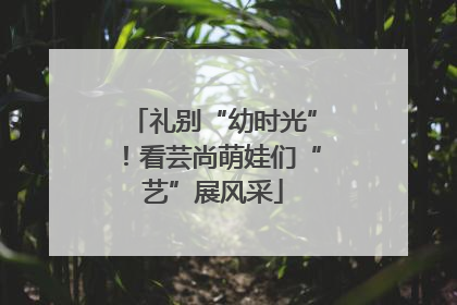 礼别“幼时光”！看芸尚萌娃们“艺”展风采