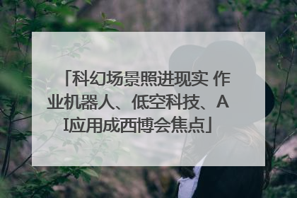 科幻场景照进现实 作业机器人、低空科技、AI应用成西博会焦点