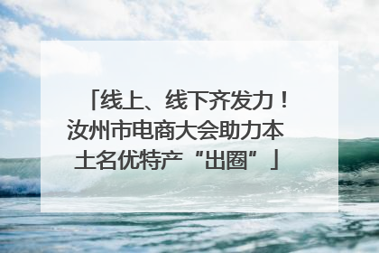 线上、线下齐发力！汝州市电商大会助力本土名优特产“出圈”