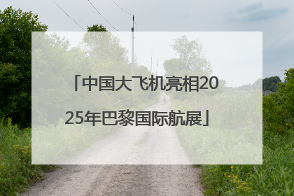 中国大飞机亮相2025年巴黎国际航展