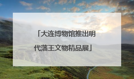 大连博物馆推出明代藩王文物精品展