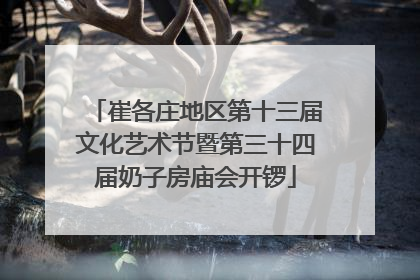 崔各庄地区第十三届文化艺术节暨第三十四届奶子房庙会开锣