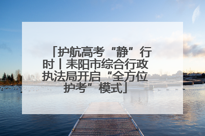 护航高考“静”行时丨耒阳市综合行政执法局开启“全方位护考”模式