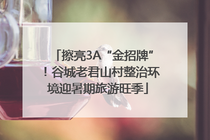 擦亮3A“金招牌”！谷城老君山村整治环境迎暑期旅游旺季