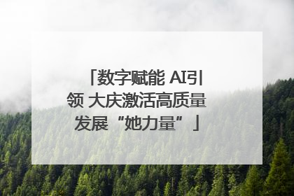 数字赋能 AI引领 大庆激活高质量发展“她力量”