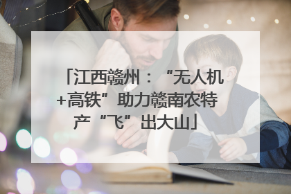 江西赣州：“无人机+高铁”助力赣南农特产“飞”出大山