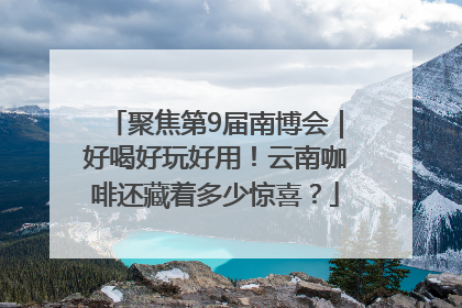 聚焦第9届南博会｜好喝好玩好用！云南咖啡还藏着多少惊喜？