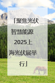 聚焦光伏智慧能源 2025上海光伏展举行