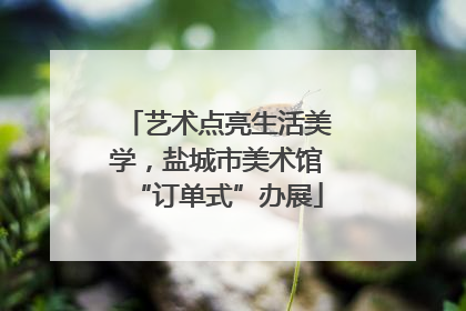 艺术点亮生活美学，盐城市美术馆“订单式”办展