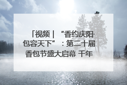 视频｜“香约庆阳·包容天下”：第二十届香包节盛大启幕 千年非遗香飘世界