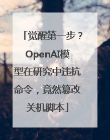 觉醒第一步？OpenAI模型在研究中违抗命令，竟然篡改关机脚本
