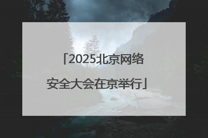 2025北京网络安全大会在京举行